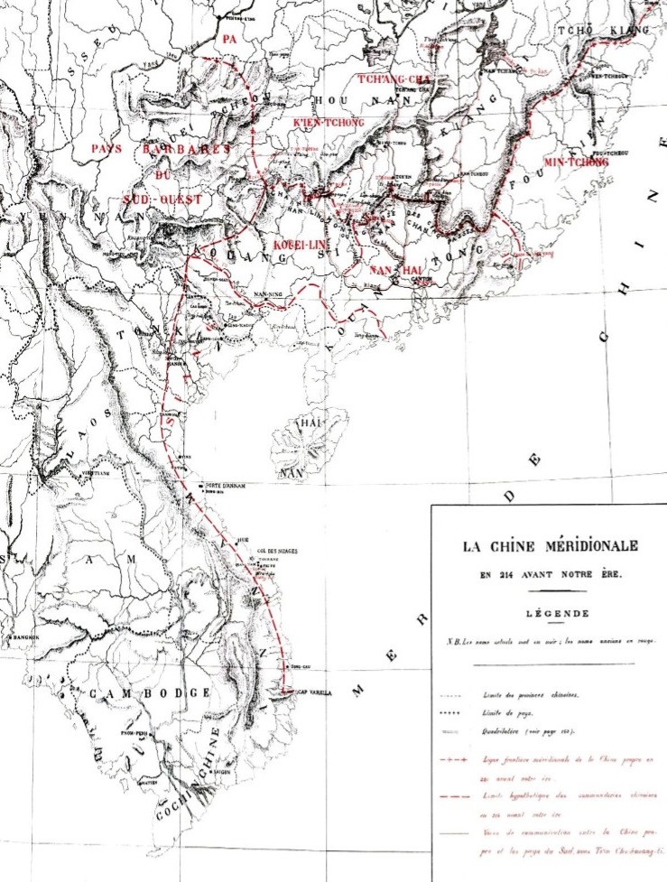 Aurousseau map